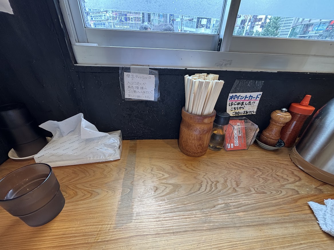 萬馬軒 新宿西口店 1階カウンター席