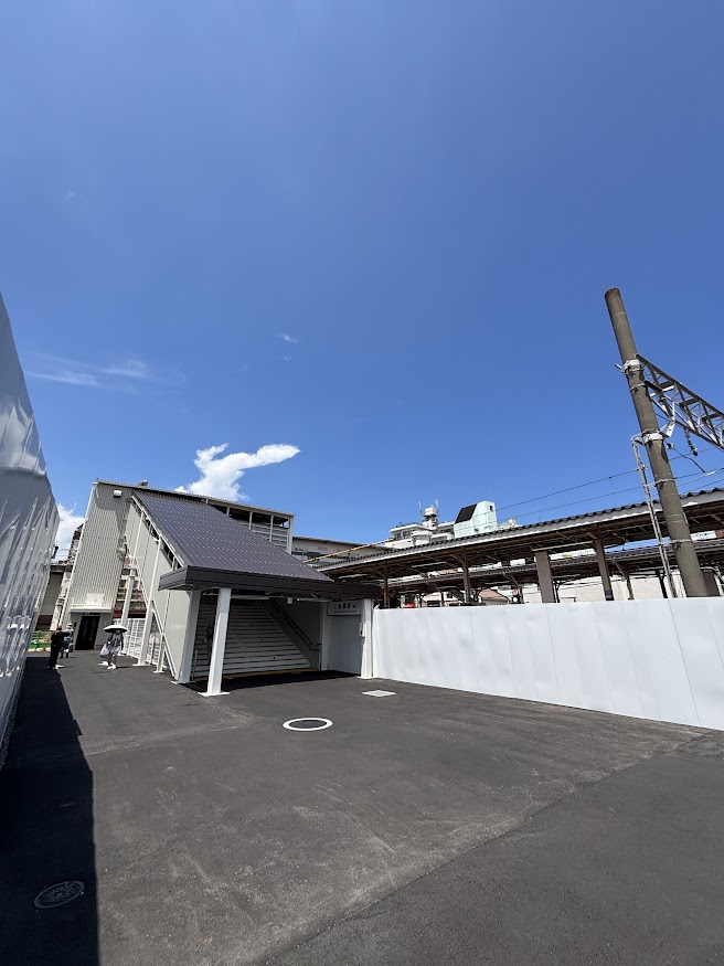 上板橋駅南口 通行同線切替後