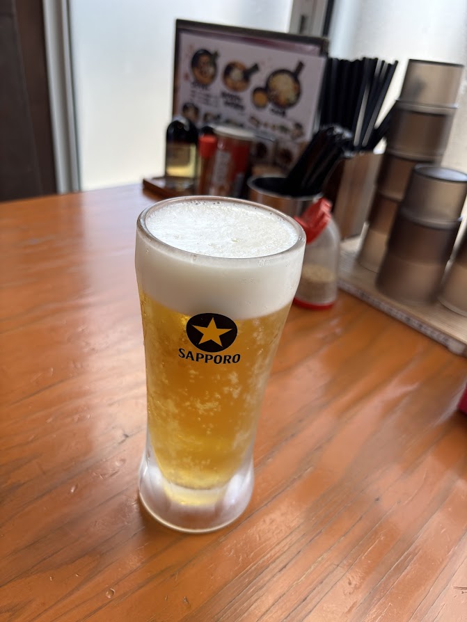 生ビール（ジョッキ サッポロ黒ラベル）