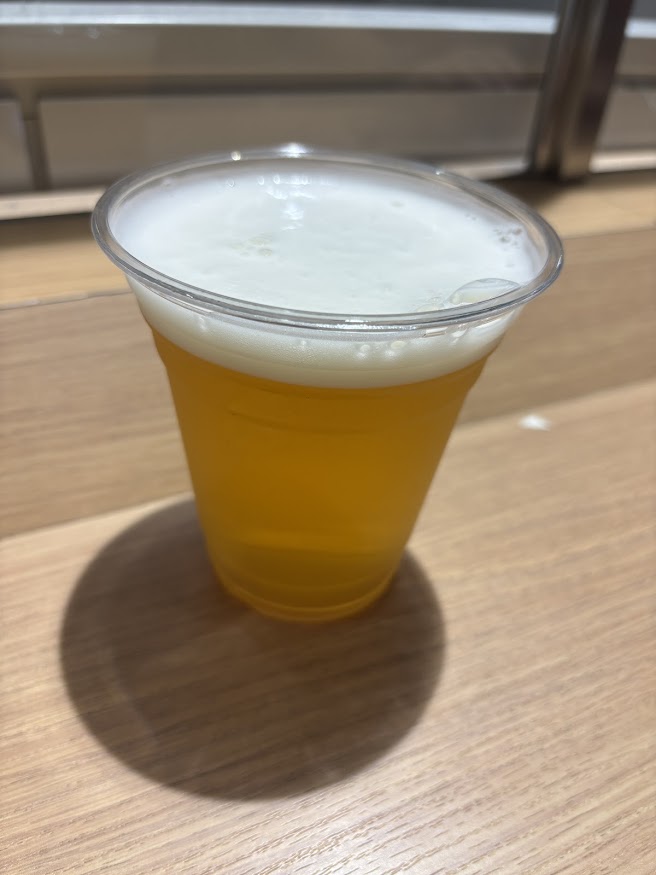 新千歳空港でサッポロクラシック