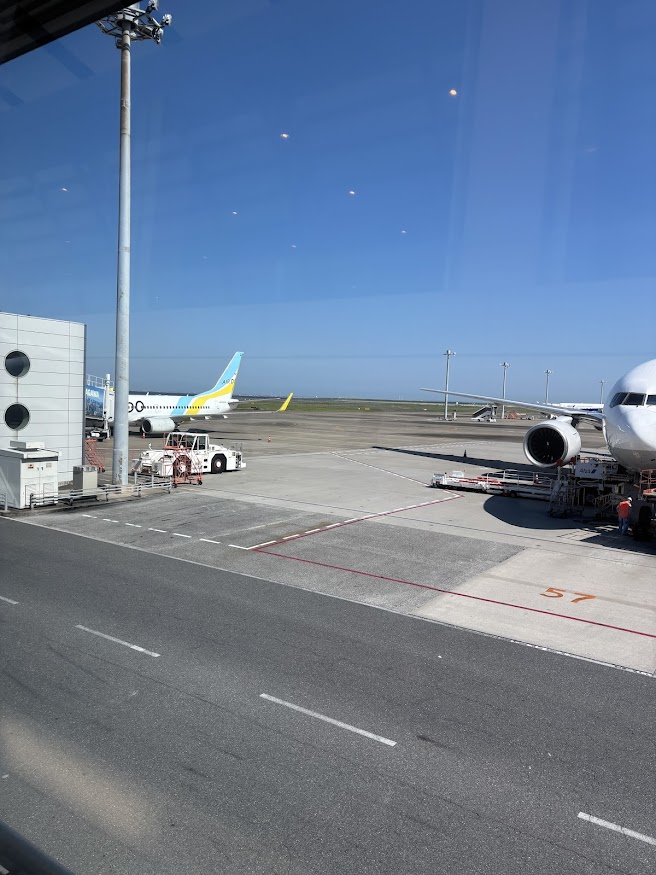 羽田空港到着