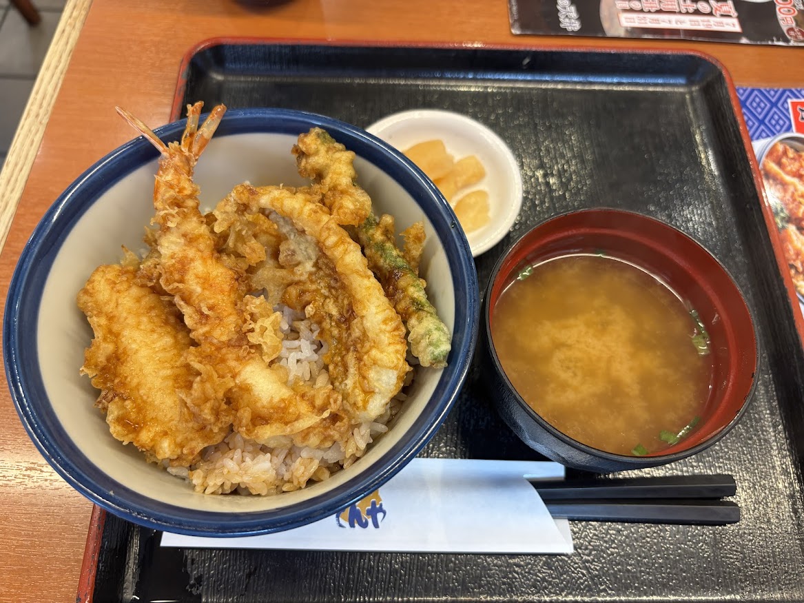 天丼てんや 三軒茶屋店で天丼【20250821】
