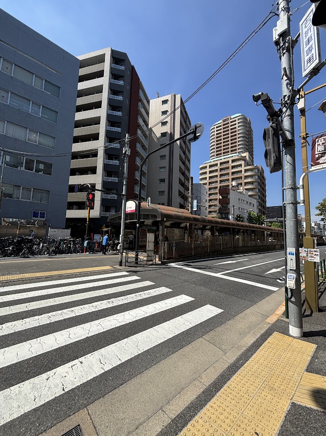 都電荒川線（東京さくらトラム）早稲田停留場