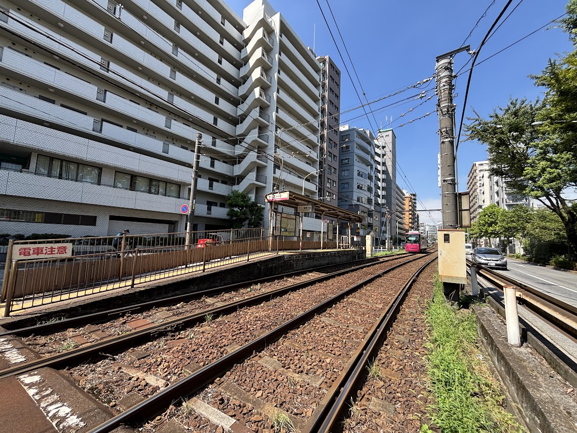 都電荒川線（東京さくらトラム）面影橋停留場