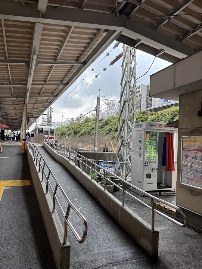 東武 亀戸駅 ホーム