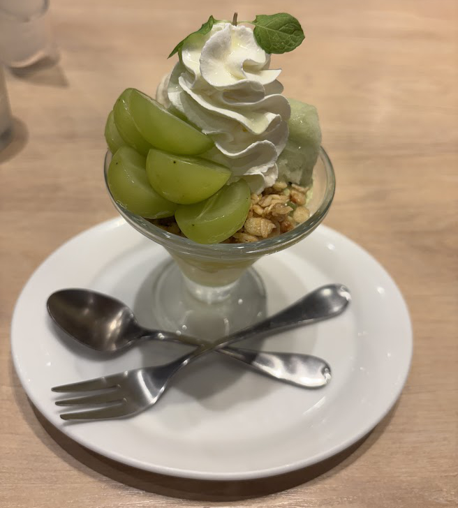 シャインマスカットのパルフェ