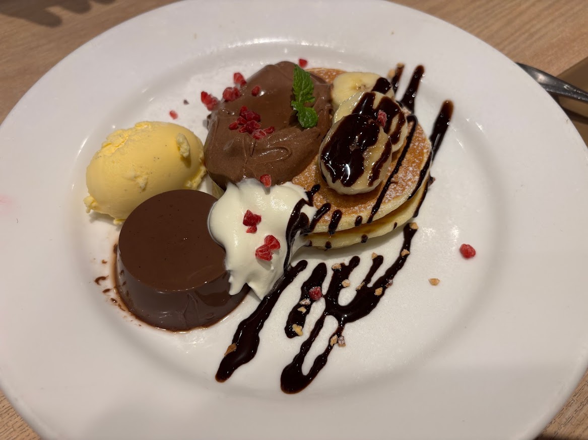 特別デザートプレゼントクーポンによるバースデーデザート