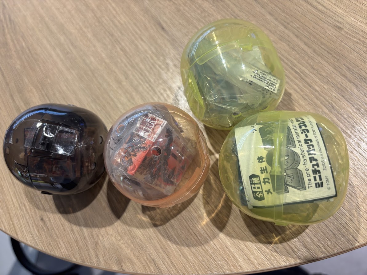 メカ生体ZOIDS（ゾイド） ミニチュアパッケージコレクション アイアンコング、デスザウラー、サラマンダー×2