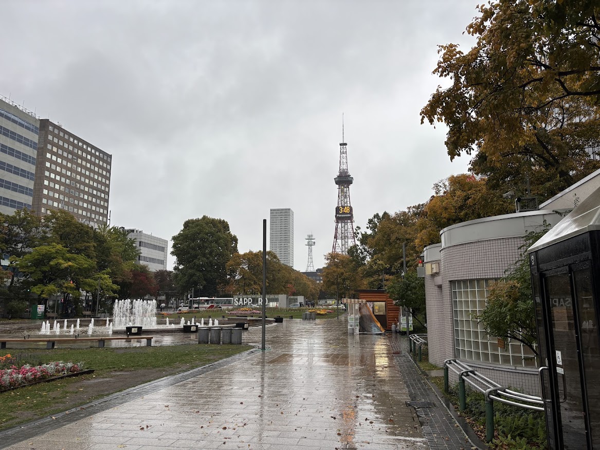 大通公園とテレビ塔