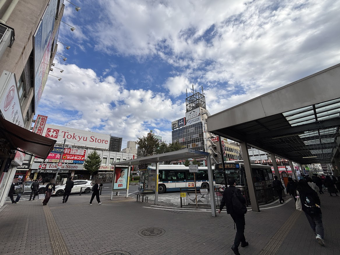 金町駅前 北口