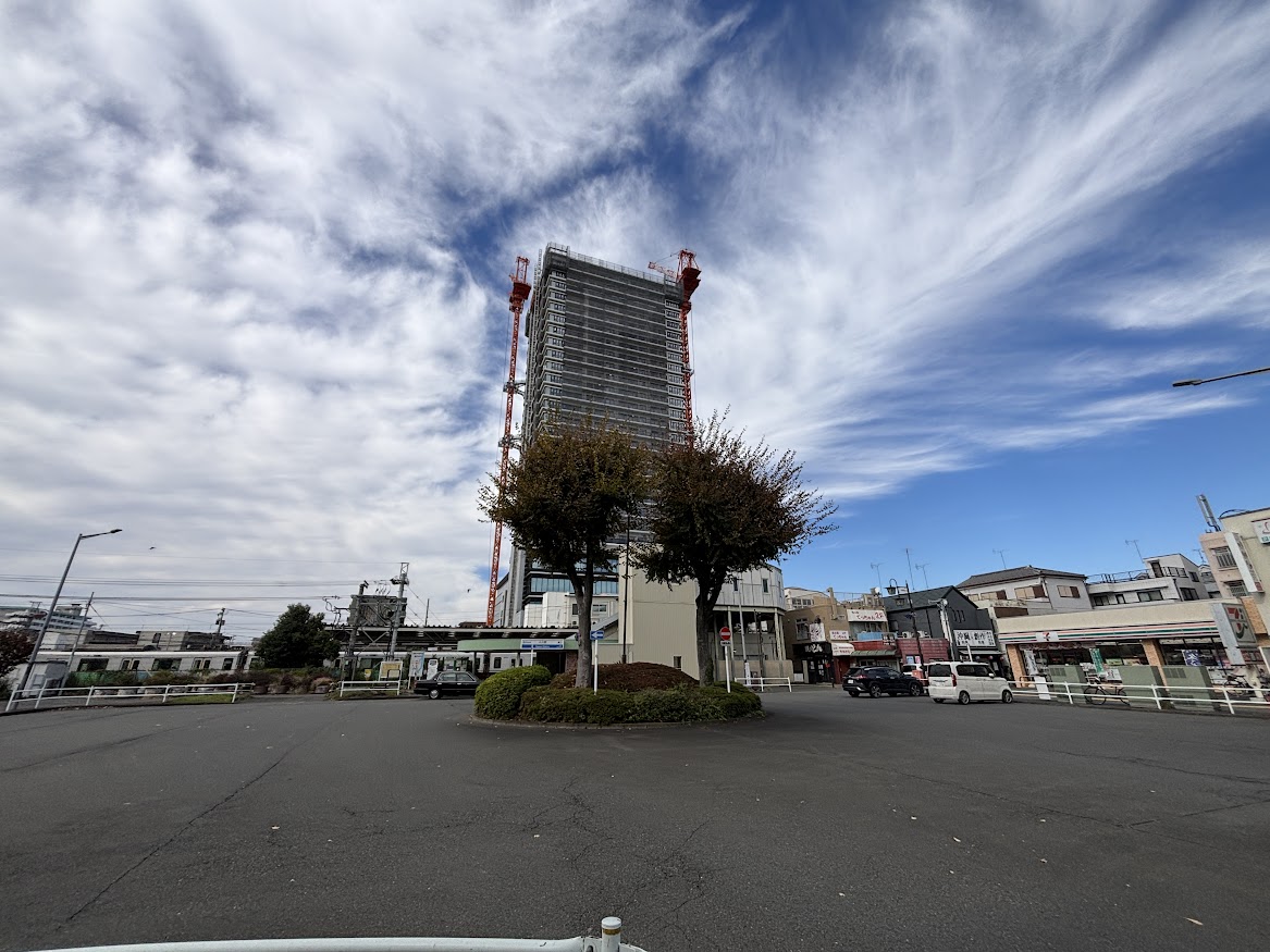 西武拝島線 小川駅 東口