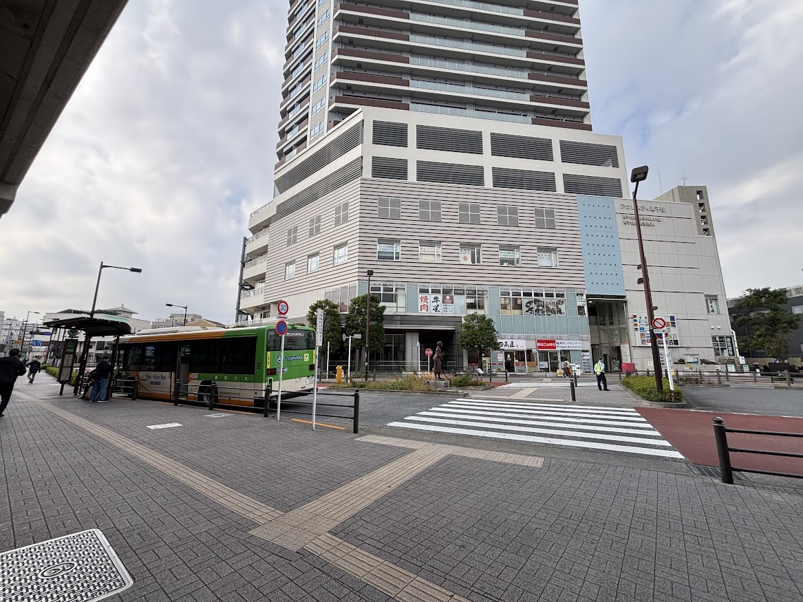 南千住駅西口バス停(南千住駅西口前)