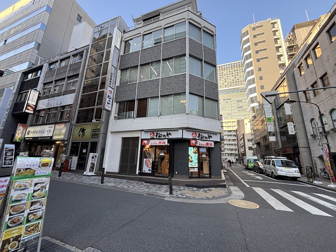 松のや 新橋店 店舗外観