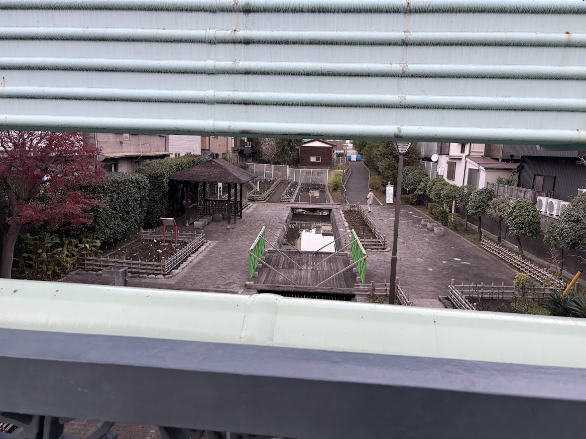 門前仲町駅近くの古石場橋