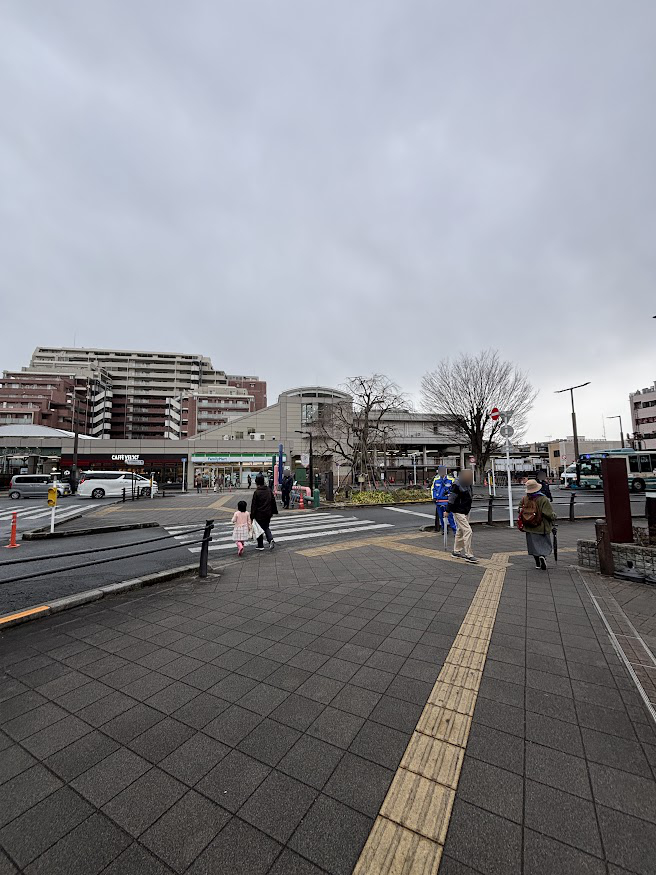警察官だらけで厳重警戒中な花小金井駅北口
