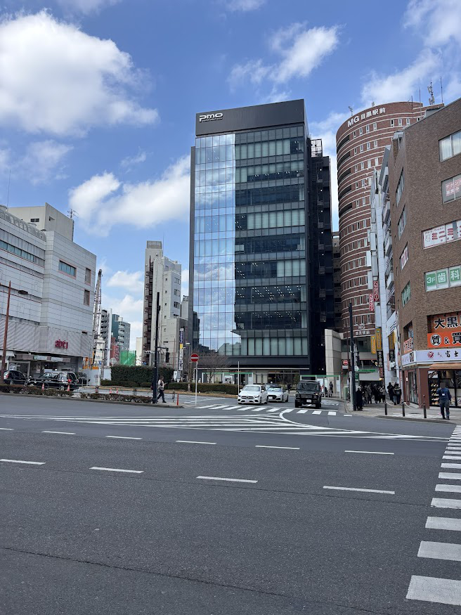 完成したPMO目黒ビル