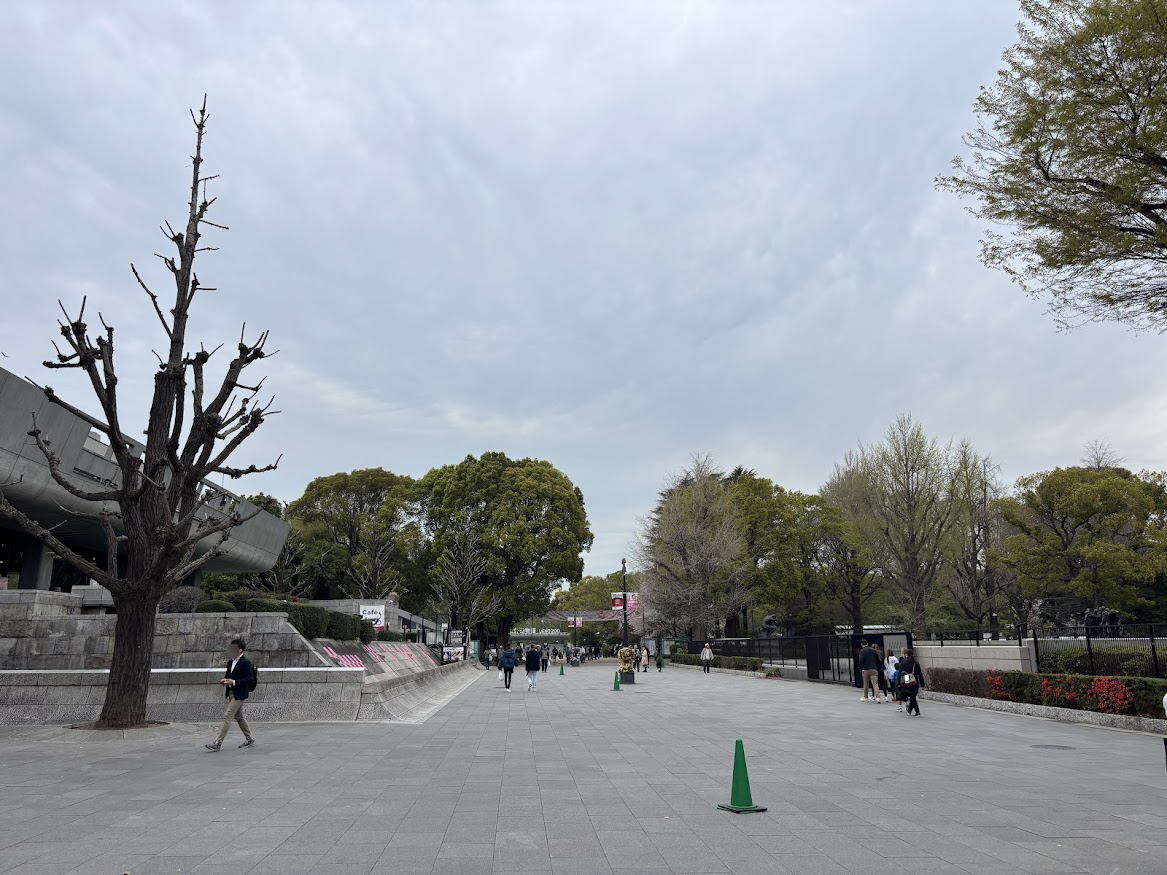 上野恩賜公園（上野公園）JR上野駅公園口から