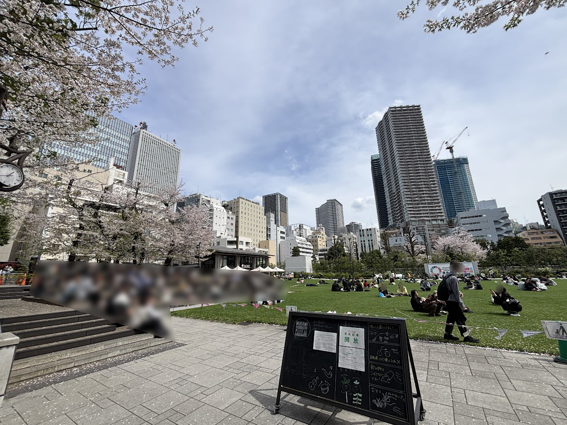 豊島区立南池袋公園の桜