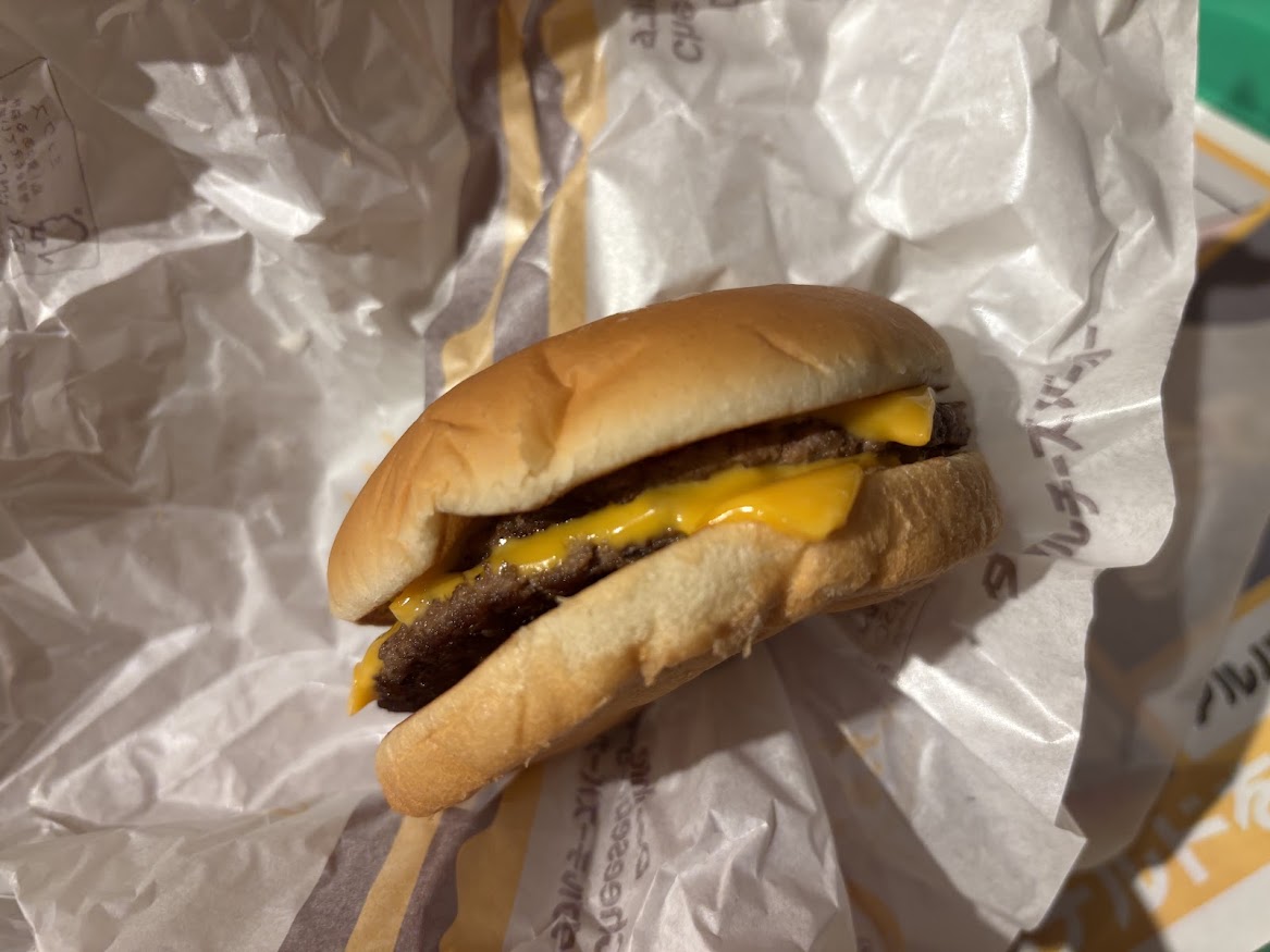 ダブルチーズバーガー