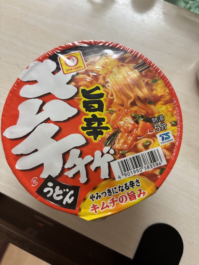 マルちゃん 旨辛 キムチチゲうどん【カップうどん】