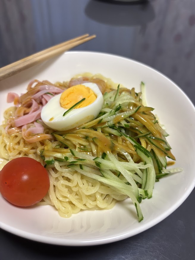 カレー風味 冷やし中華