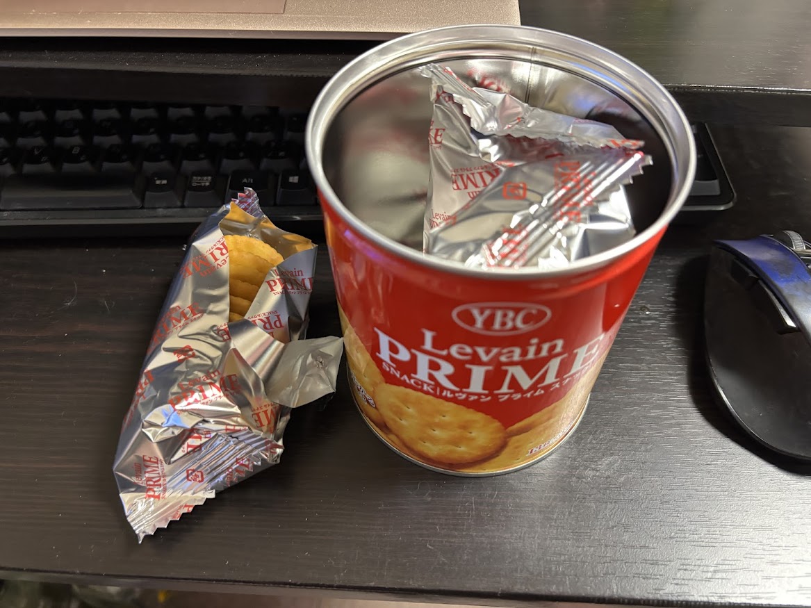 非常食用 YBC Levain PRIME SNACK（ルヴァン プライム スナック）13枚×3袋 賞味期限2025年3月
