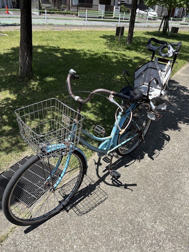 2011年3月27日にサイクルベースあさひで購入した26インチの自転車　CBA フロマージュBK