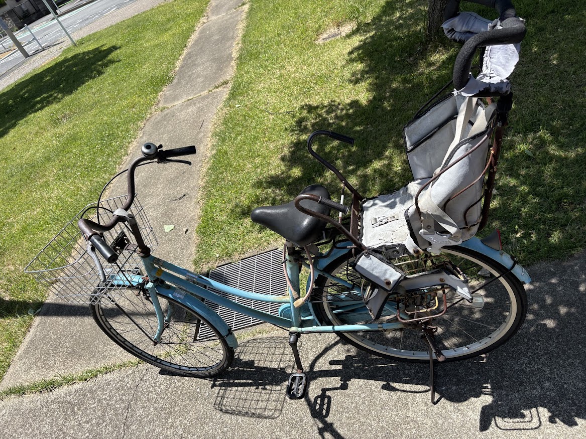 2011年3月27日にサイクルベースあさひで購入した26インチの自転車　CBA フロマージュBK