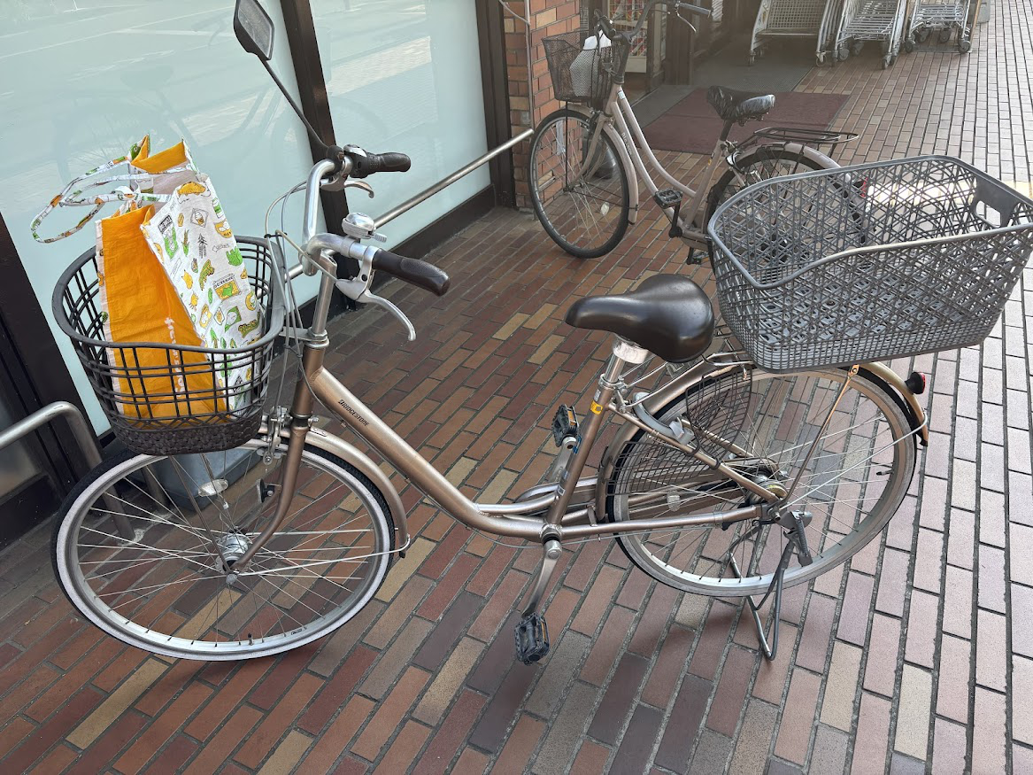 もらい物の新しいブリヂストンの自転車