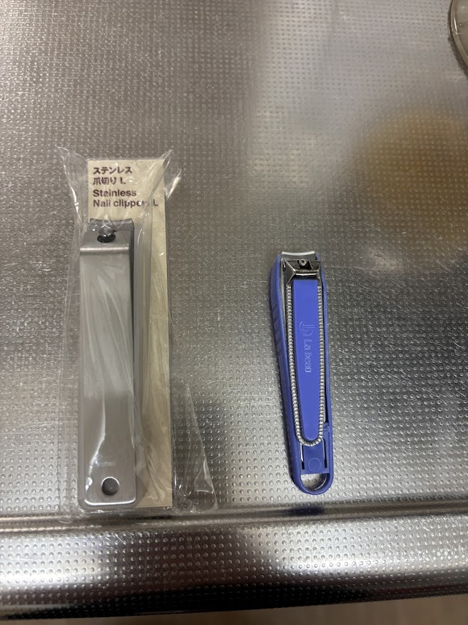 無印良品のステンレス爪切りL（Stainless Nail clippes L）と今まで使ってきた爪切り