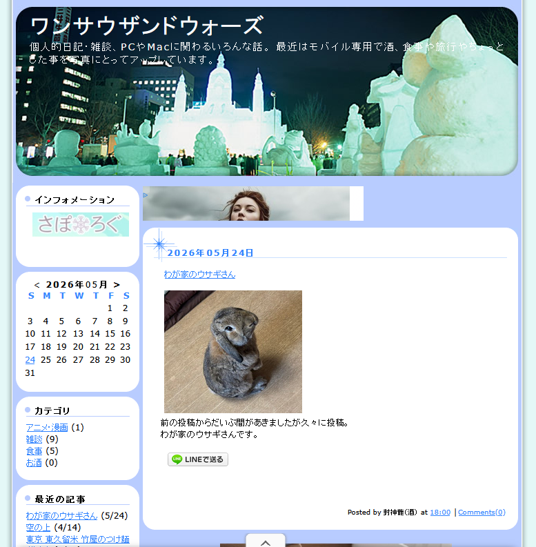 さぽろぐ内 ワンサウザンドウォーズ