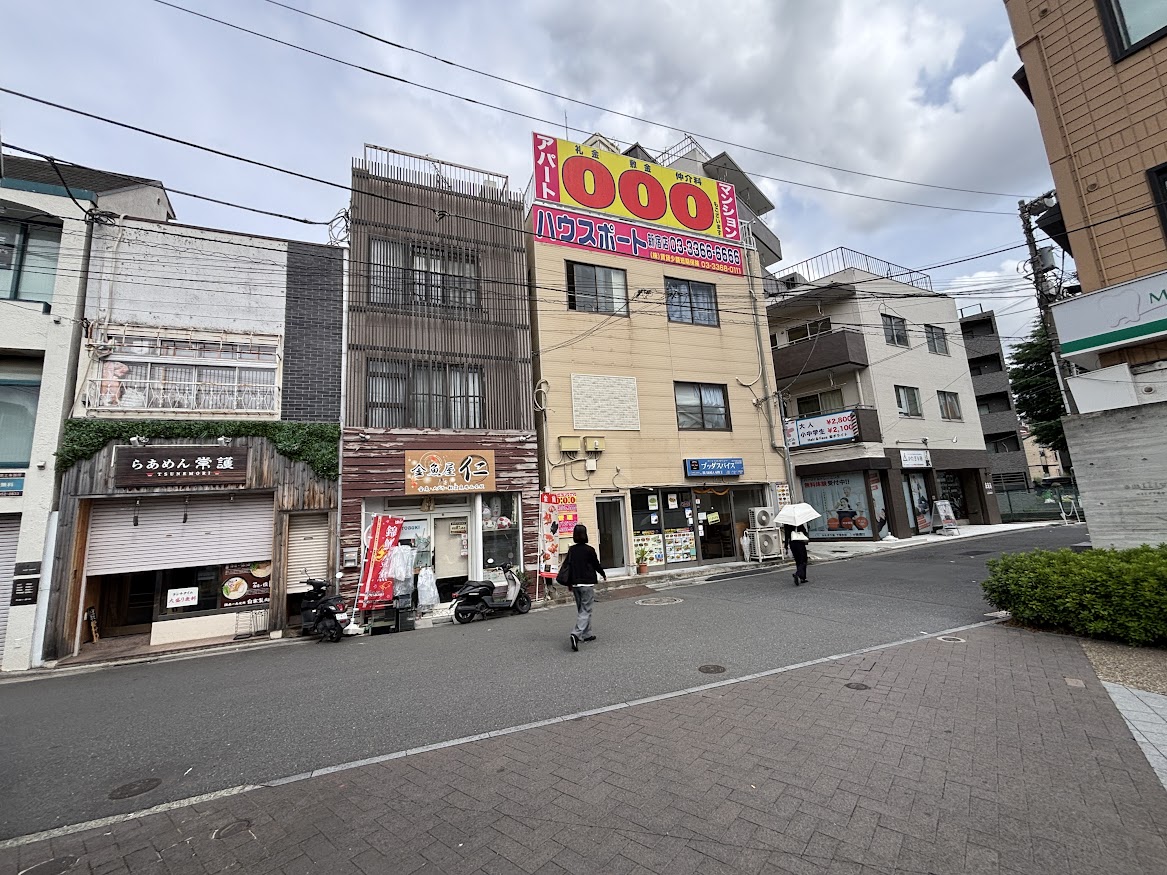西武新宿線 下落合駅前