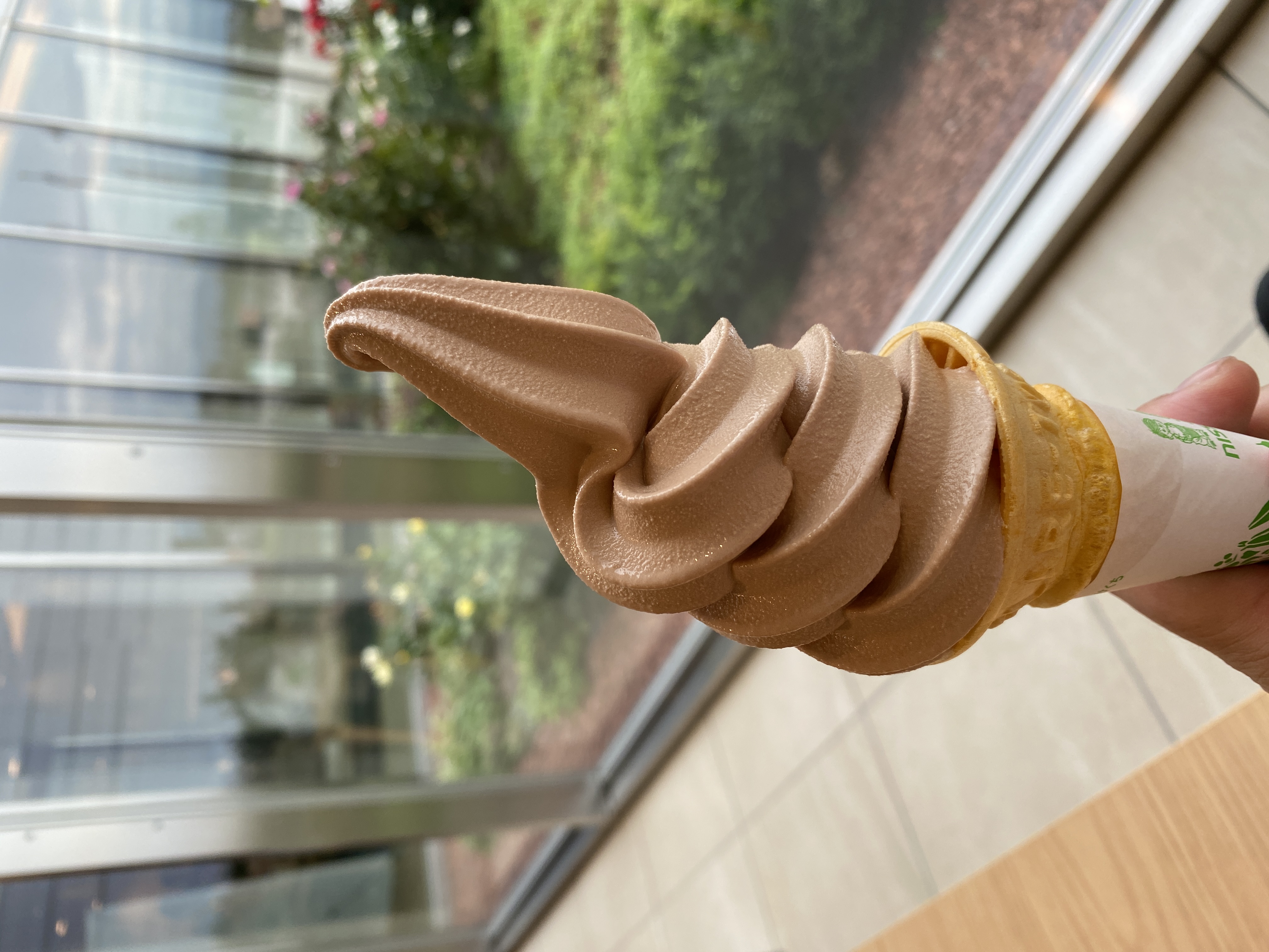 ソフトクリーム(チョコ(ロイズファームトゥーバー))