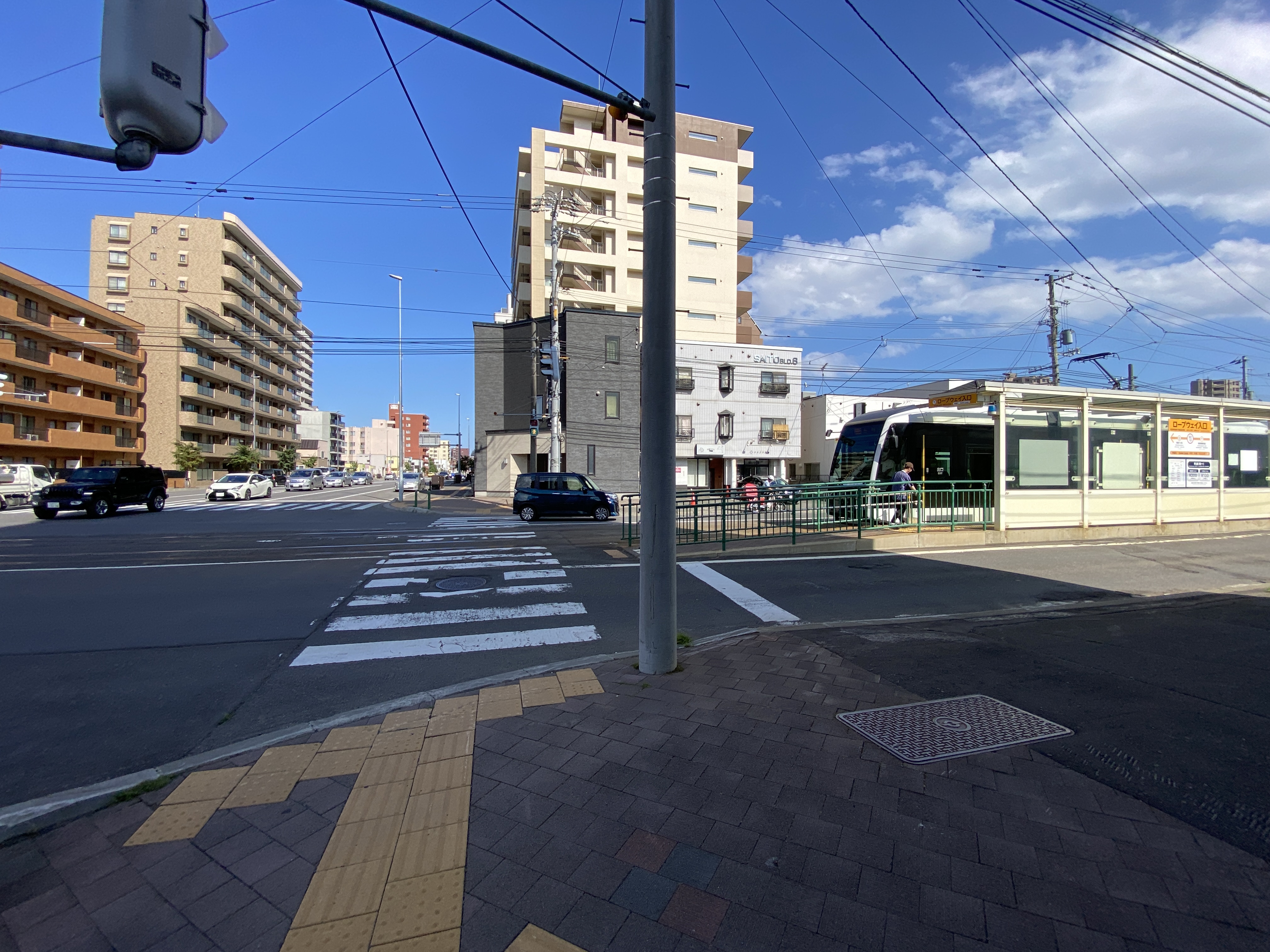 ロープウェイ入口停留所