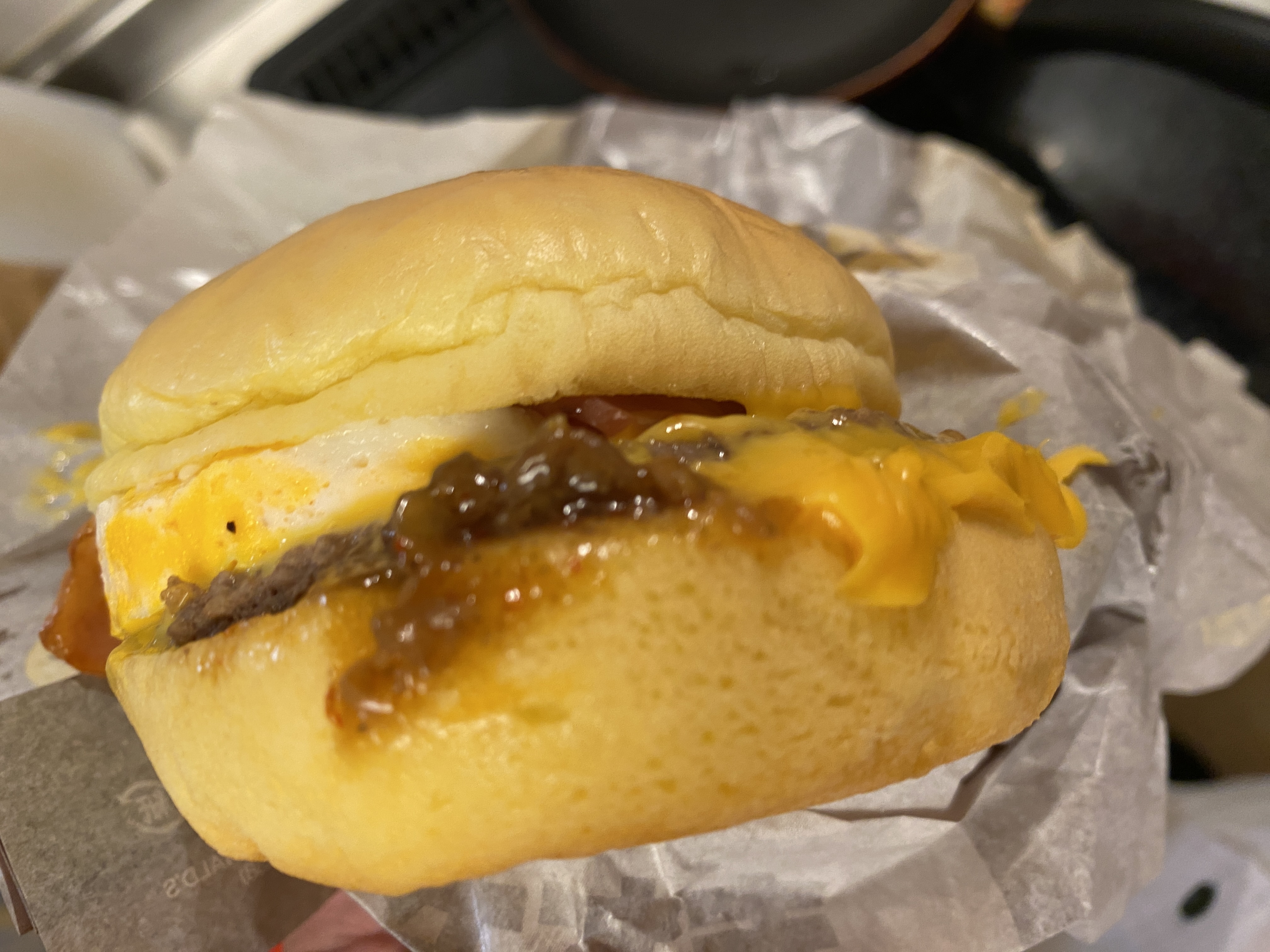 七味香る 牛すき月見バーガー 2023