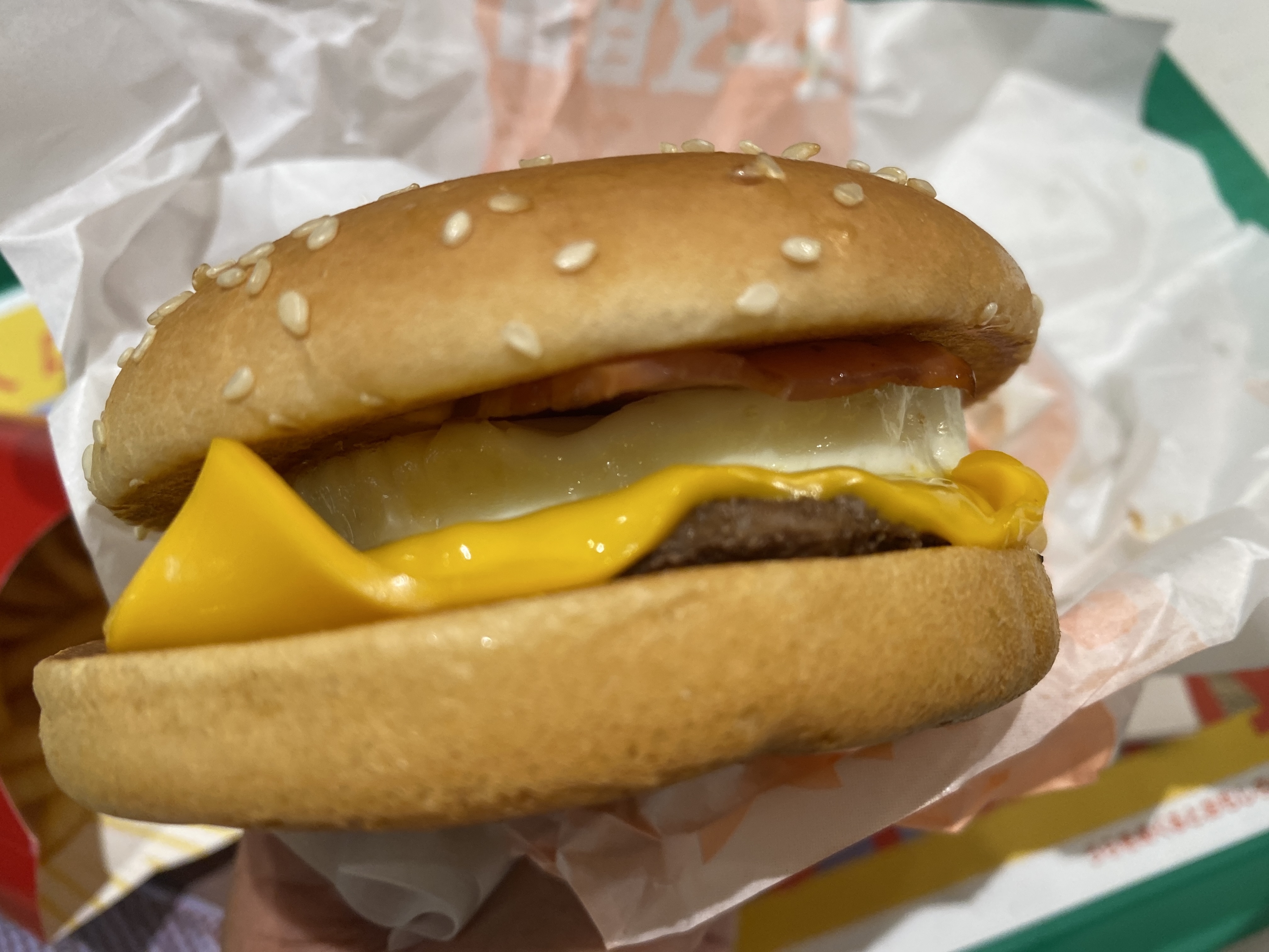 チーズ月見バーガー2023