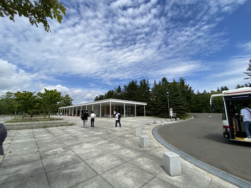 モエレ沼公園バス停