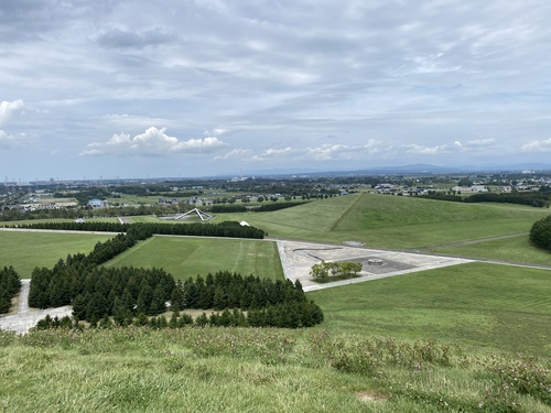 モエレ山山頂から