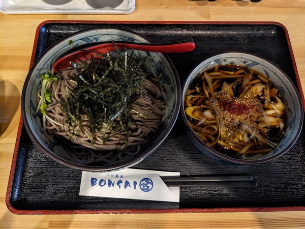 鶏つけ蕎麦（大）
