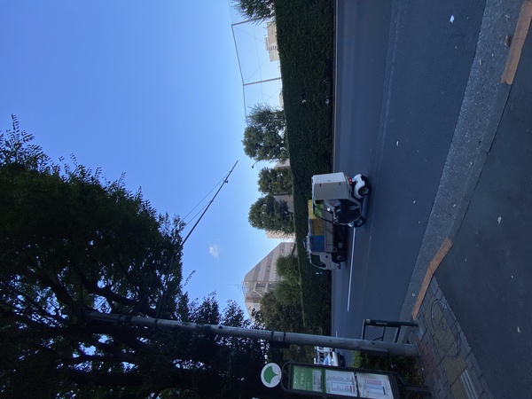 高円寺駅入口 / 高円寺中学校バス停（都営バスで王子行きに乗る）