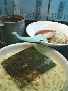 萬馬軒 醤油つけ麺