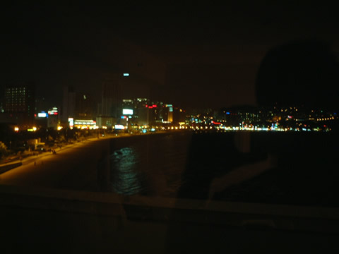 部屋からの夜景