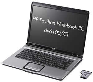 HP Pavilion Notebook PC dv6100/CT