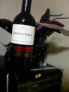 赤ワイン「FRONTERA CABERNET SAUVIGNON（フロンテラ カベルネ・ソーヴィニヨン）」
