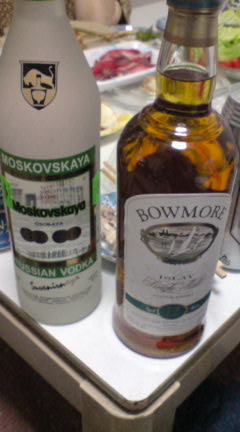ボウモア12年とロシアの酒