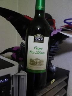 南アフリカの白ワイン　Cape Vin Blanc（ケープ・ブラン）白