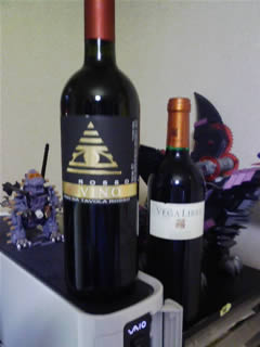 イタリアの赤ワイン「VINO DA TAVOLA ROSSO（ヴィノ ダ ターヴォラ ロッソ）」とスペインの赤ワイン「VEGA LIBRE（ベガ・リブレ） 2006」