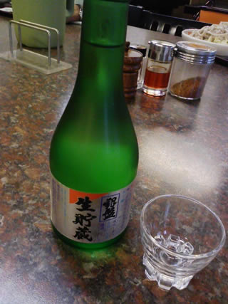 日本酒　生貯蔵銀盤