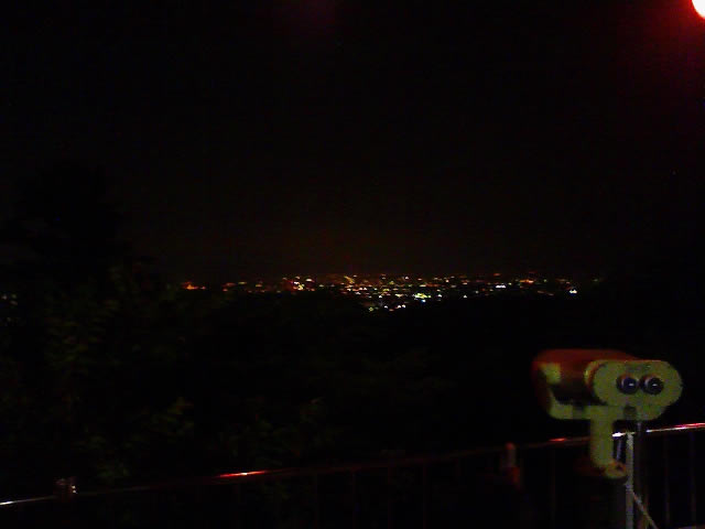 高尾山からの夜の眺め