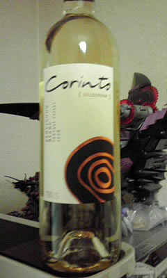 チリの白ワイン「Corinto Selection Sauvignon Blanc（コリント・セレクション・ソーヴィニヨン・ブラン）2008」